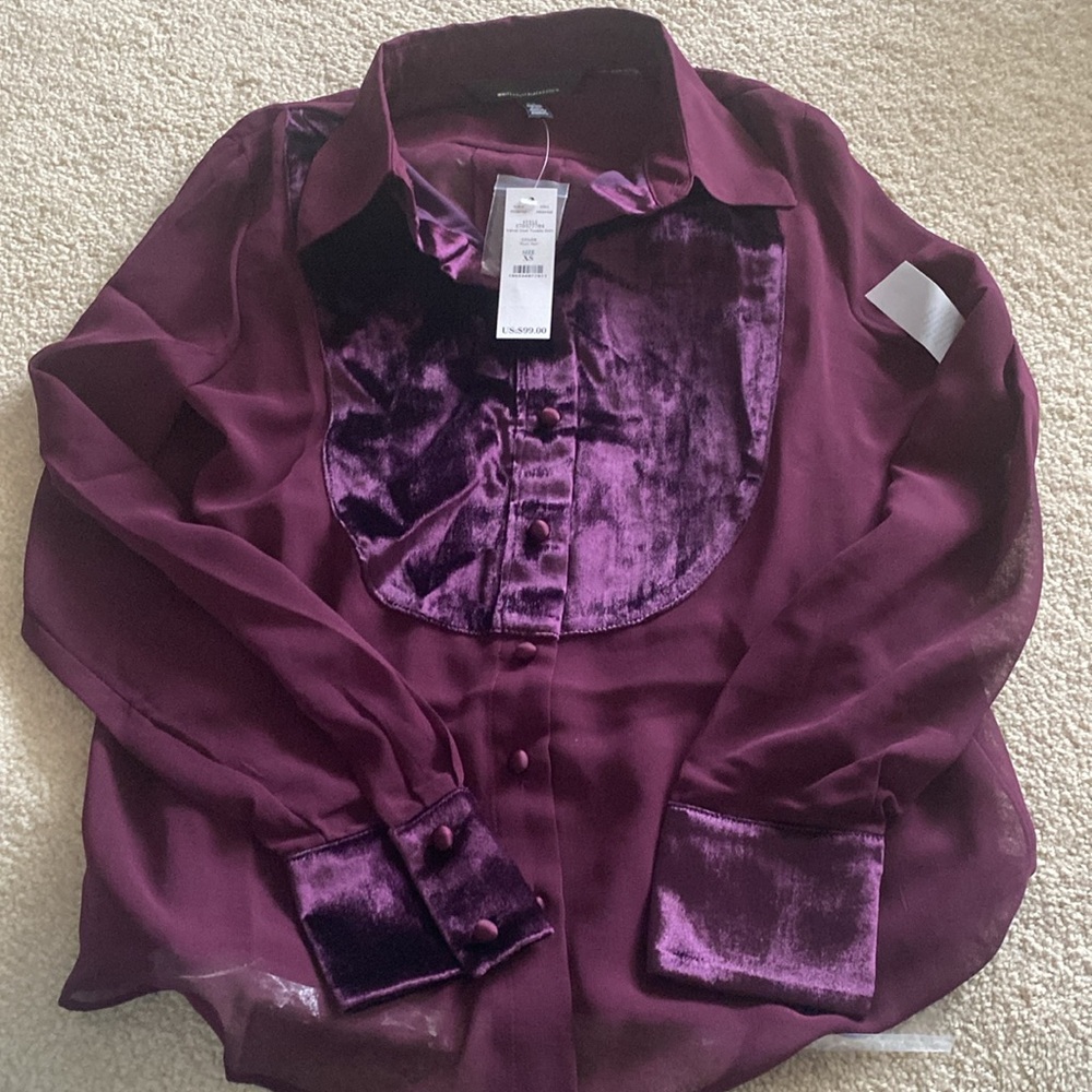 WHBM new in bag size XS blouse